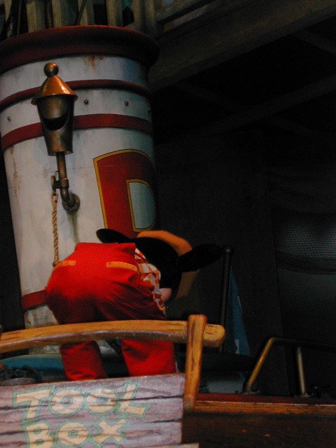 ミッキーマウス（ドナルドのボートビルダー）