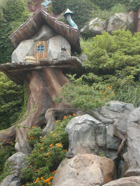 岩場の家（クリッターカントリー）