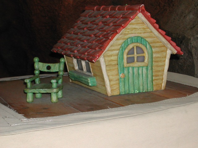 模型サイズの家（クリッターカントリー）
