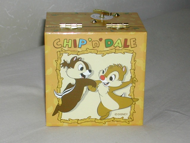 チップとデールのオルゴールボックス