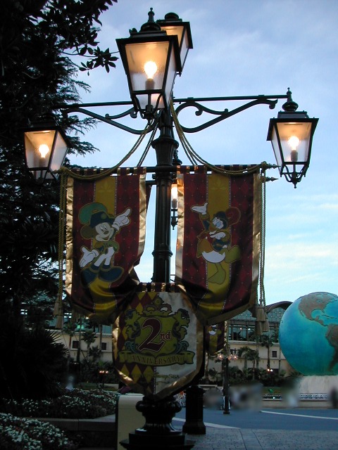 照明飾り（東京ディズニーシー2ndアニバーサリー）