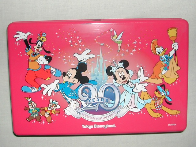 ディズニーランド20周年 スーベニアランチボックス