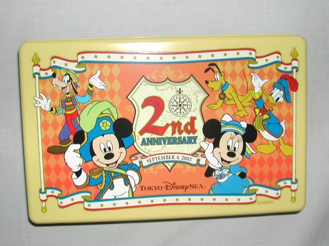 ディズニーシー2周年 スーベニアランチボックス