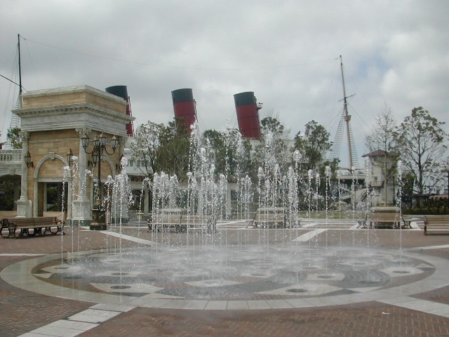 噴水（ウォーターフロントパーク）