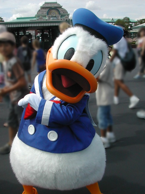 ドナルドダック（エントランス）