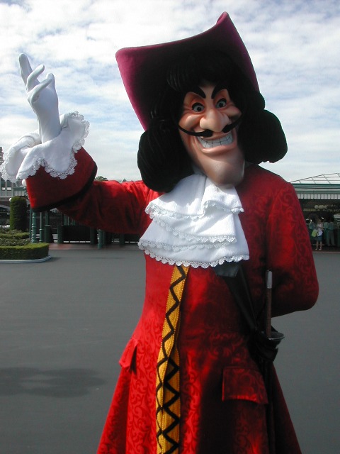 フック船長（エントランス）