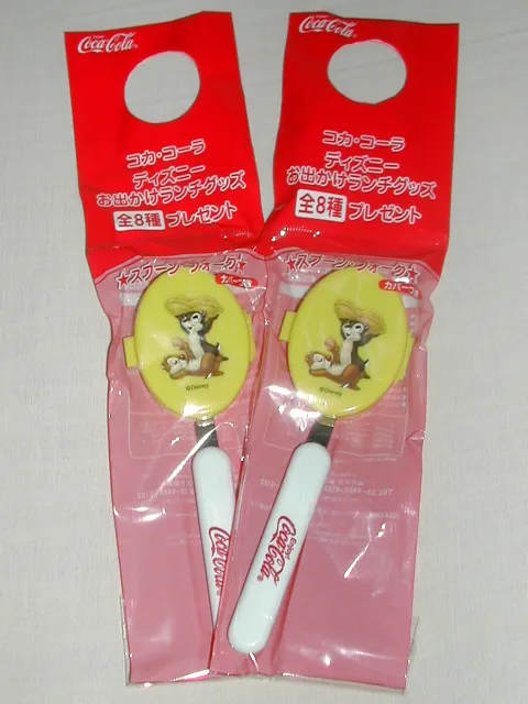 コカ・コーラ ディズニーお出かけランチグッズ チップとデール