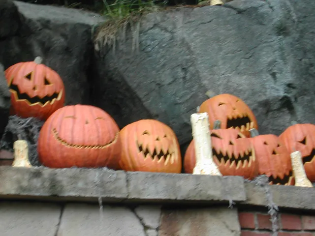 ホーンテッドマンション カボチャとろうそく（ディズニー・ハロウィーン 2004）