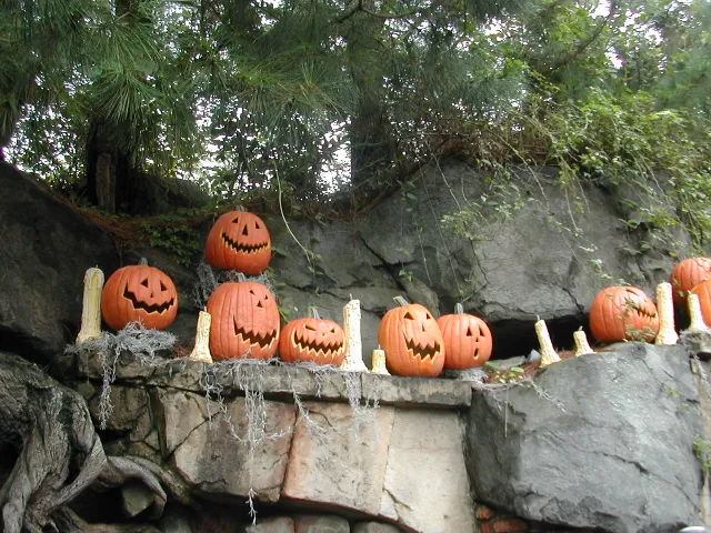 ホーンテッドマンション カボチャとろうそく（ディズニー・ハロウィーン 2004）