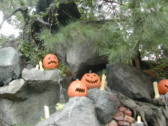 ホーンテッドマンション カボチャとろうそく（ディズニー・ハロウィーン 2004）