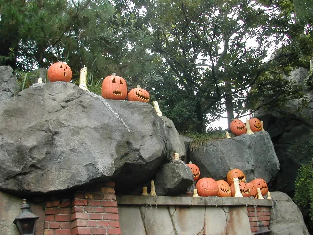 ホーンテッドマンション カボチャとろうそく（ディズニー・ハロウィーン 2004）