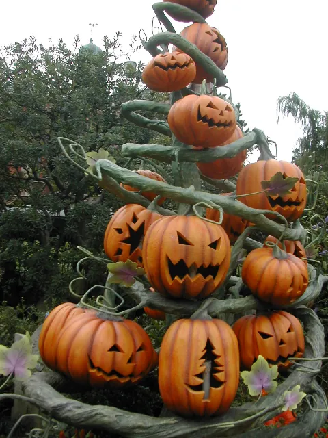 ホーンテッドマンション カボチャツリー（ディズニー・ハロウィーン 2004）