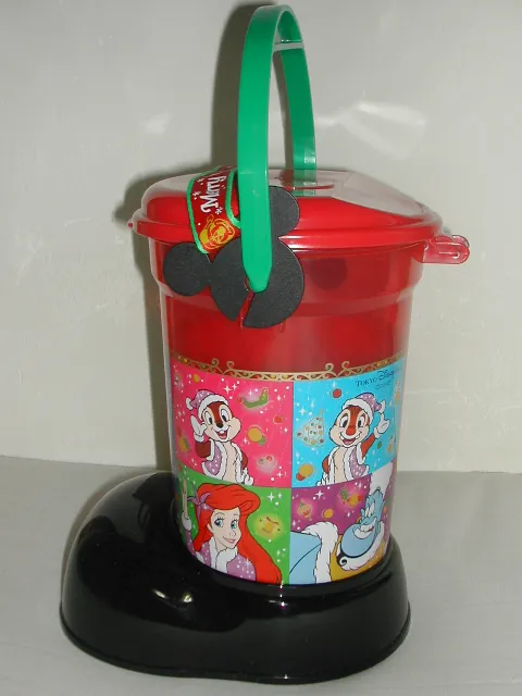 スーベニアポップコーンバケツ（ハーバーサイド・クリスマス 2004）