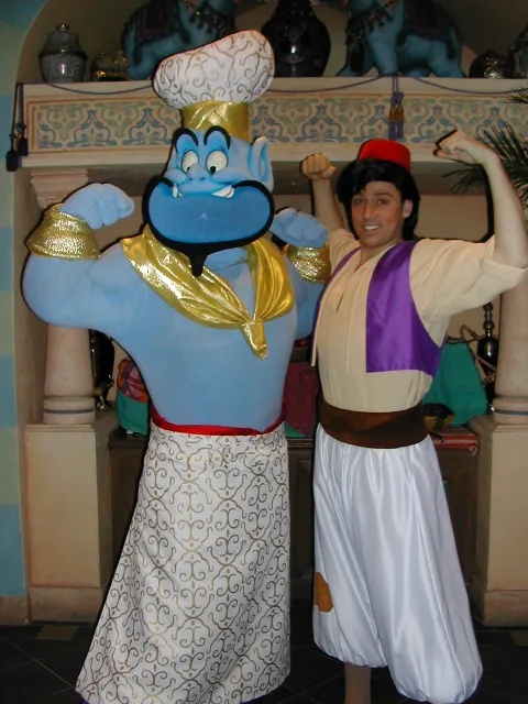 ジーニーとアラジン(アラビアンコースト)