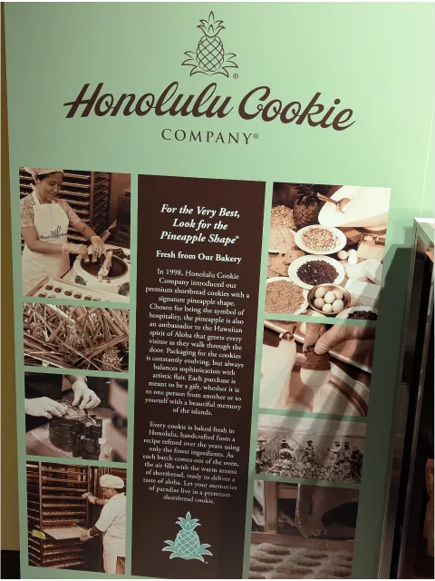 壁パネル(ホノルル・クッキー・カンパニー)