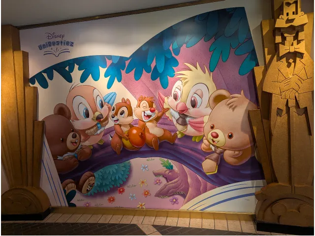 ピック バード、エラ バードとチップ＆デール（ディズニーストア）