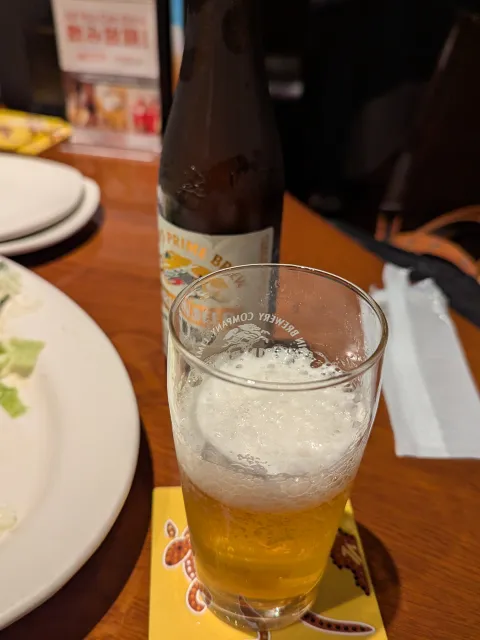 瓶ビール（OUTBACK STEAKHOUSE）