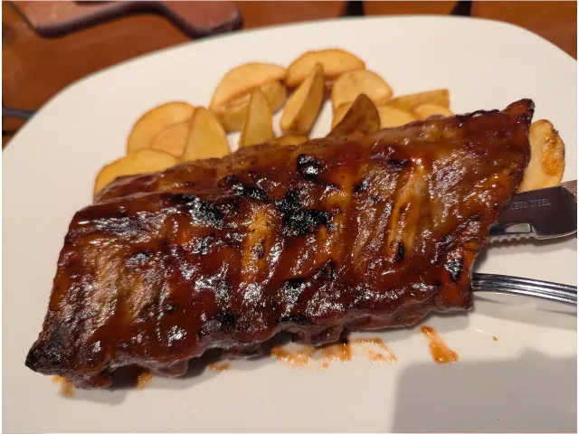 ベビーバックリブ（OUTBACK STEAKHOUSE）