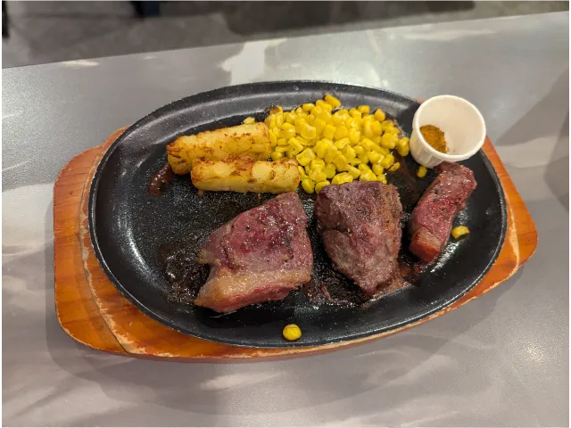 ラム（仔羊）のランプステーキ（サイゼリヤ）