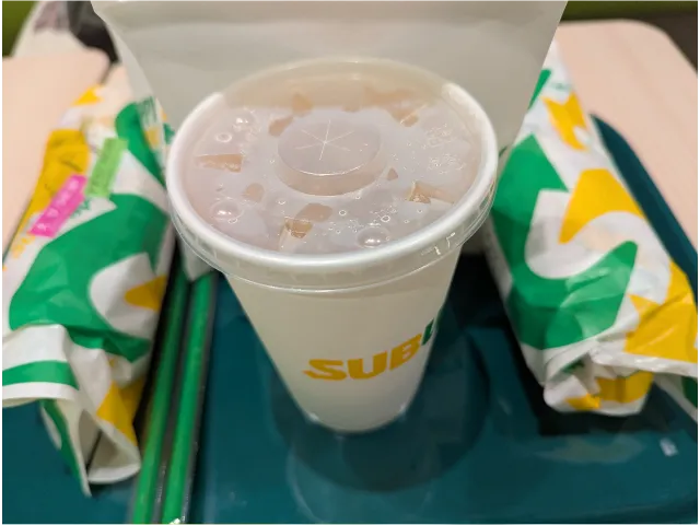 ドリンク カップ 上面（サブウェイ）