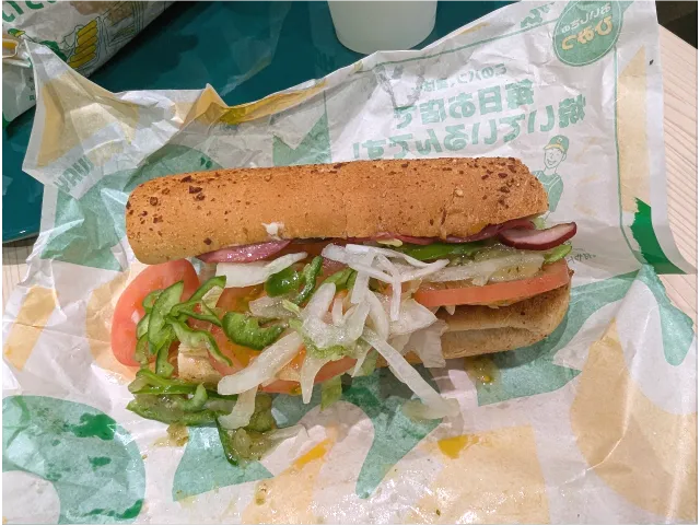 チミチュリ＆BLTポテト サンドイッチ（サブウェイ）