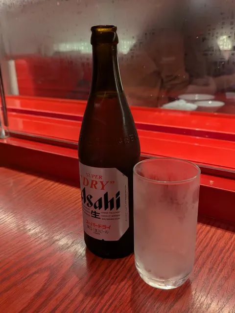 瓶ビール（焼肉トラジ）