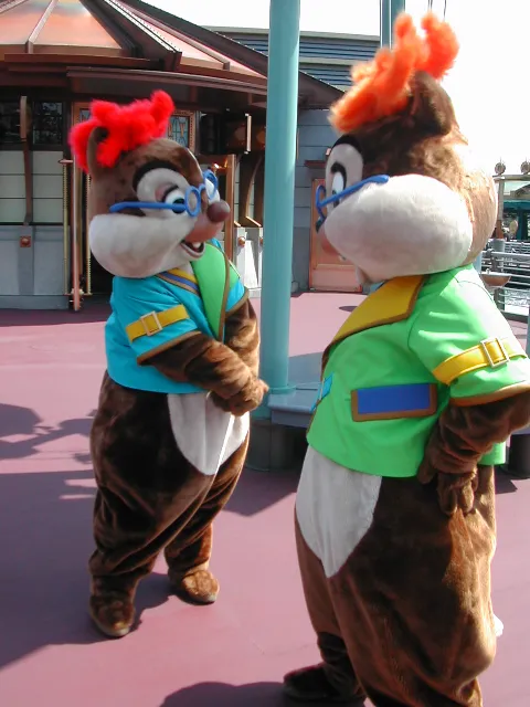 デールとチップ（ポートディスカバリー）