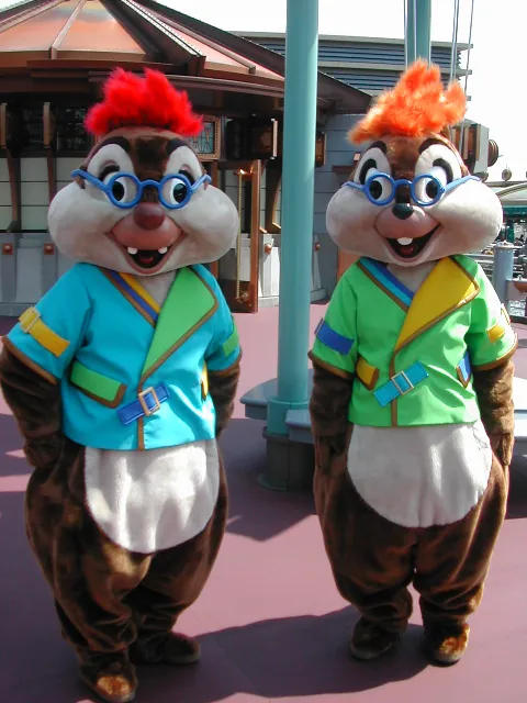 デールとチップ（ポートディスカバリー）