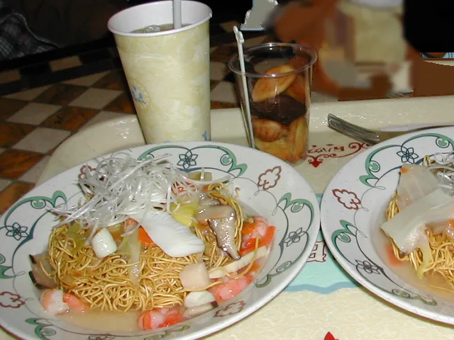 餡かけ麺（カスバ・フードコート）
