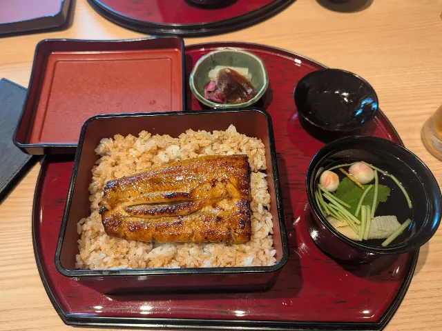 ランチうな重 重開封（江戸前うなぎ かわ祥）