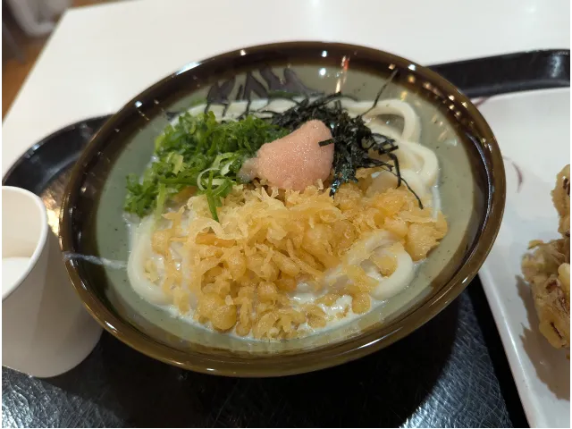 豚骨豆乳うどん 全部のせ（よつばの香）
