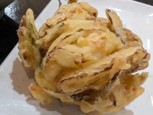 かき揚げ アップ（よつばの香）