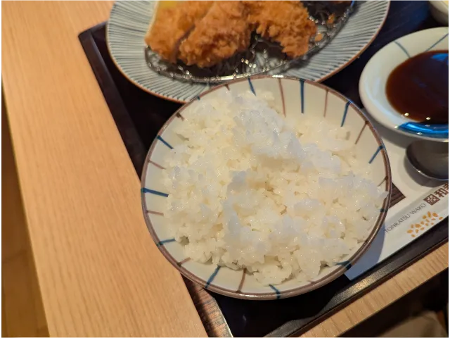 花ごよみ 御飯(とんかつ 和幸)