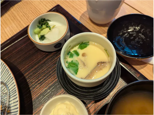 花ごよみ 茶碗蒸し(とんかつ 和幸)