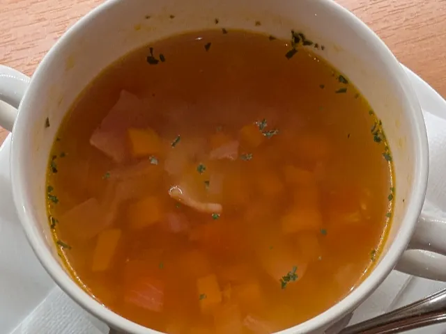 コンソメスープ アップ（カフェ・トレイル＆トラック）