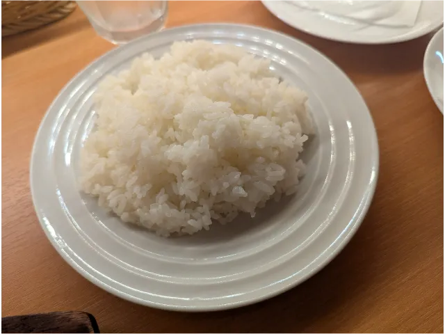 セットのライス（カフェ・トレイル＆トラック）