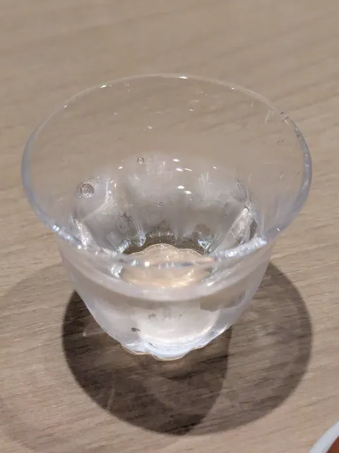 銀盤 おちょこ（日本橋 稲庭うどんと丼めし 金子半之助）