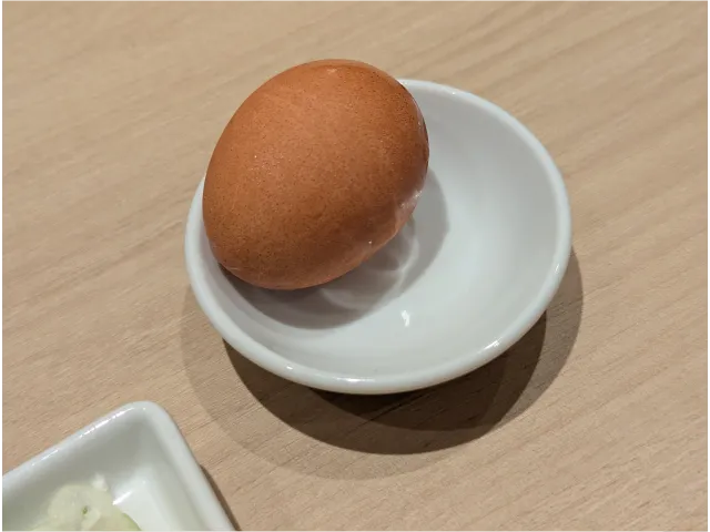 温泉玉子(日本橋 稲庭うどんと丼めし 金子半之助)
