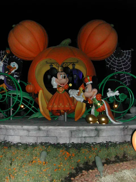ミニーとミッキーatカボチャの馬車(ディズニー・ハロウィーン 2005)