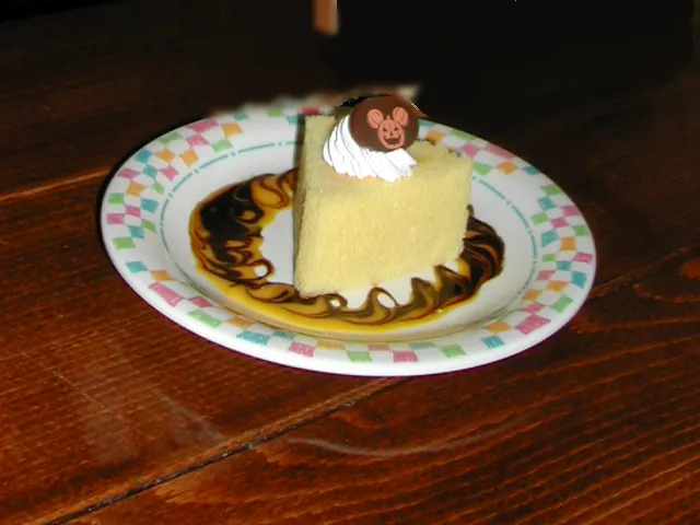 ミッキーかぼちゃチョコ付きケーキ(ディズニー・ハロウィーン 2005)