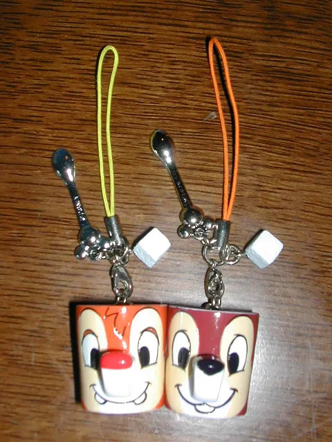 チップとデールのマグカップストラップ
