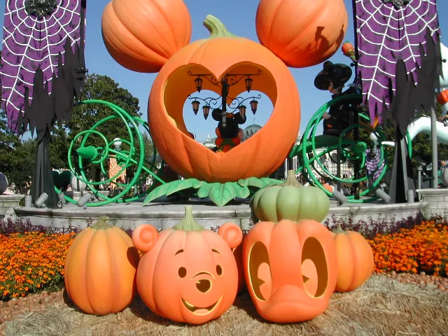 プーとドナルドのパンプキン(ディズニー・ハロウィーン 2005)