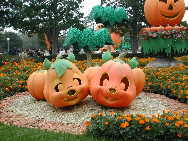 デールとチップのかぼちゃ(ディズニー・ハロウィーン 2005)