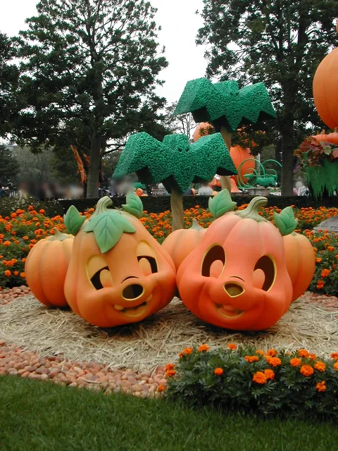 デールとチップのかぼちゃ(ディズニー・ハロウィーン 2005)