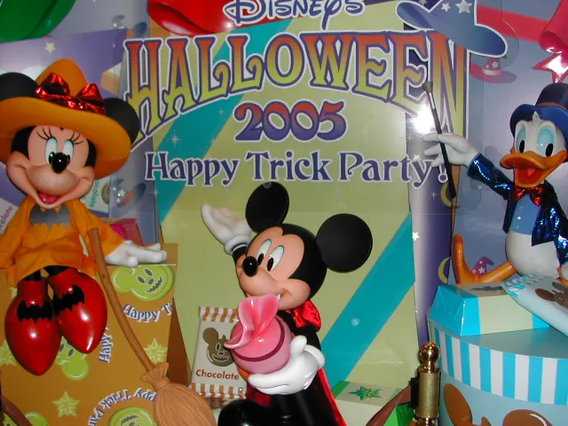 Disney's HALLOWEEN 2005 Happy Trick Party! ミニー、ミッキー、ドナルド(ディズニーストア)