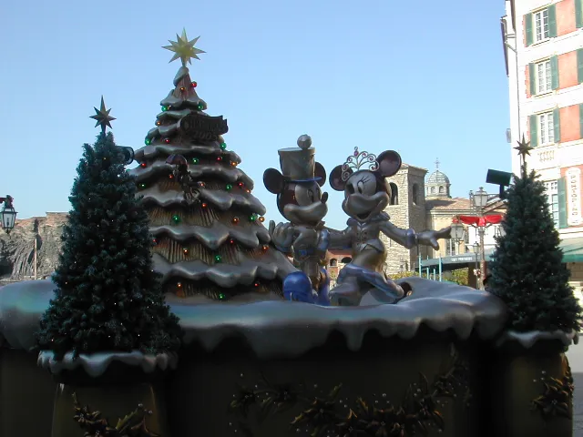 ツリーオブジェ ミッキーとミニー(ハーバーサイド・クリスマス 2005)