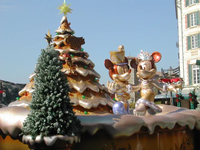 ツリーオブジェ ミッキーとミニー(ハーバーサイド・クリスマス 2005)