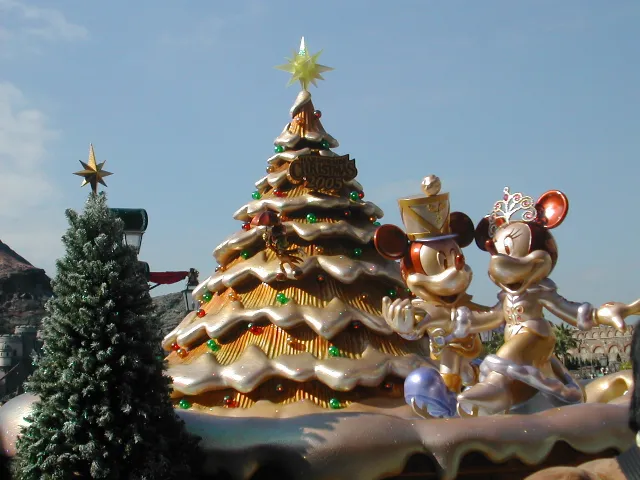 ツリーオブジェ ミッキーとミニー(ハーバーサイド・クリスマス 2005)