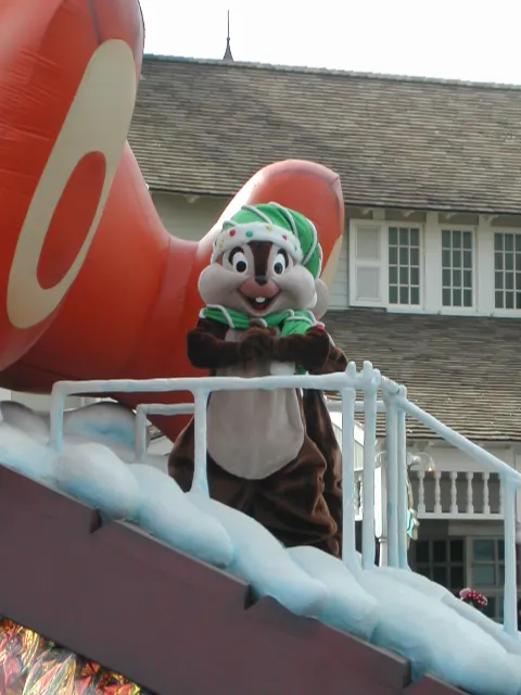 チップ（ディズニー・ジャンボ・クリスマスパレード）