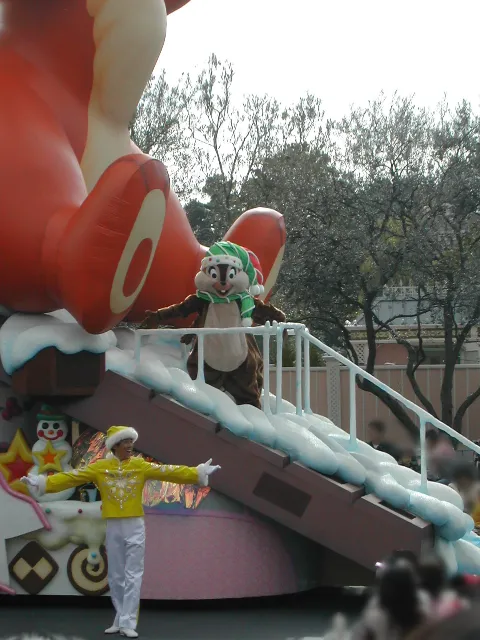 チップ（ディズニー・ジャンボ・クリスマスパレード）